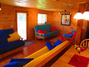 TV, DVD player - Best Sunset!, hot tub!, canoes! read more about me. (Topton)