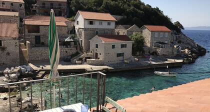 Lucica on Lastovo Beachfront House #2 With A/C & WIFI