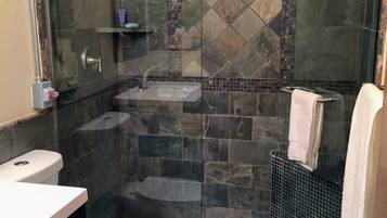 Regadera, regadera tipo lluvia, amenidades de baño gratuitas