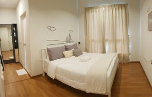 3 habitaciones, wifi, ropa de cama y acceso para silla de ruedas