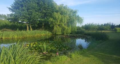 Agermosegaard Hyggeligt Feriehus – Landlig idyl i Barløse, Fyn Golf & Cykelruter
