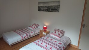3 habitaciones, wifi y ropa de cama 