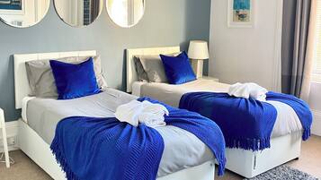 3 bedrooms, iron/ironing board, travel cot, free WiFi