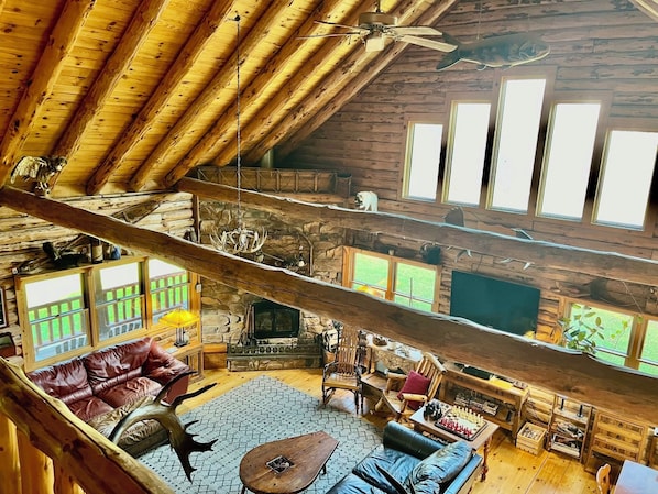 TV, fireplace, DVD player, table football