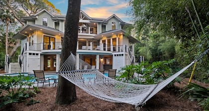 Southern Bliss on HHI: 10 Bedroom-Pool/Elevator/Palmetto Dunes Resort