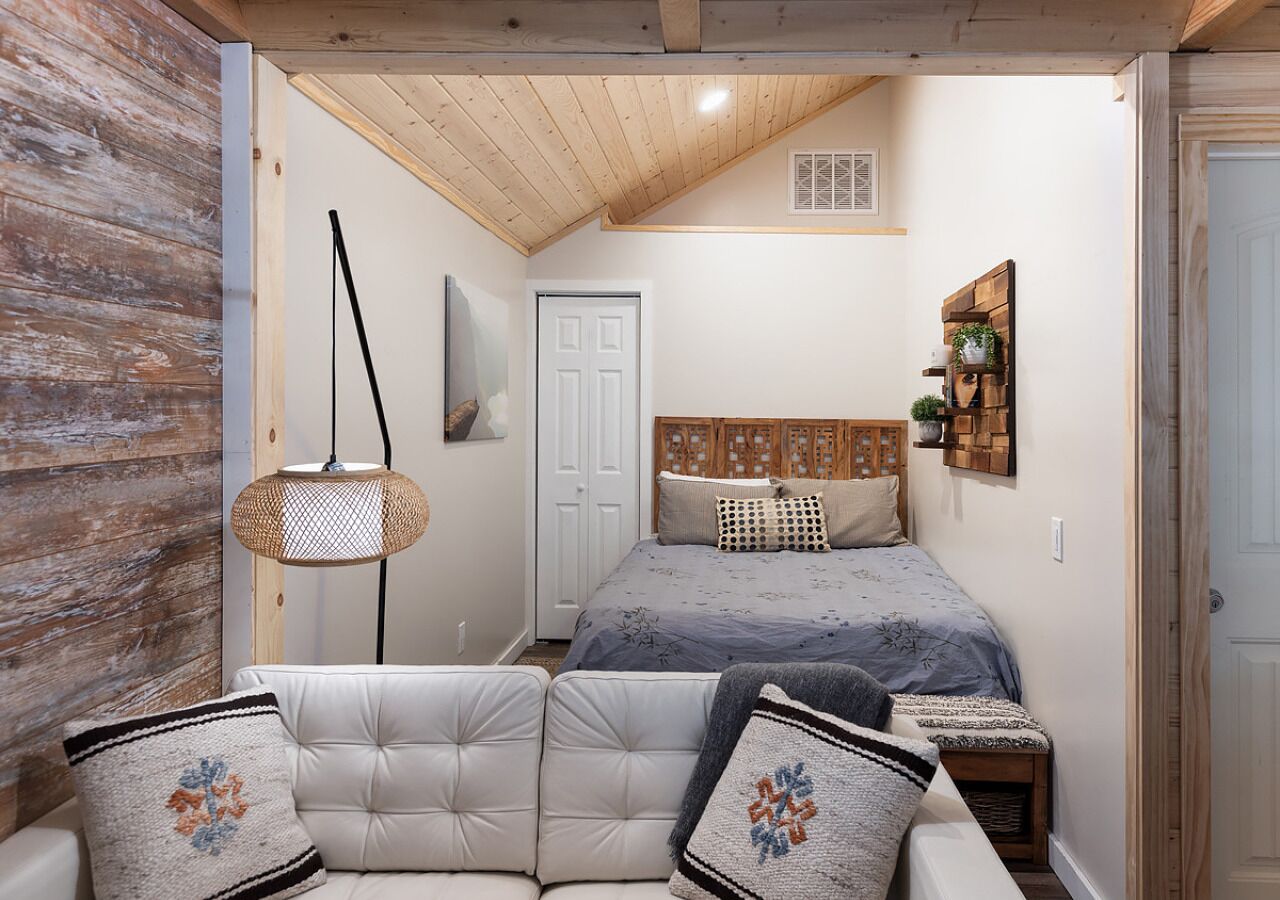 1 sovrum, skrivbord, strykjärn/strykbräda och wi-fi