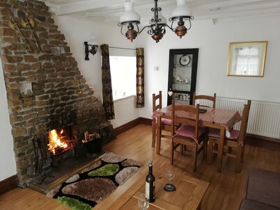 COSY COTTAGE WITH REAL FIRE AND FABULOUS VIEWS IN CARMARTHENSHIRE, WALE