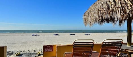 On the beach