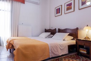 2 habitaciones, tabla de planchar con plancha y wifi gratis 