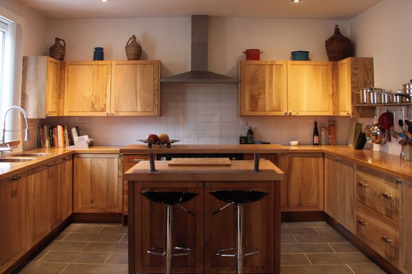 Fridge, microwave, oven, stovetop - Sleeps 12 Farmhouse on the Beautiful Šentviška planota (Ponikve)