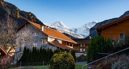 In the heart of the Swiss Alps, Jungfrau Region. Lovely home for up to 8 guests.