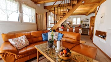 TV, DVD player, foosball, table tennis