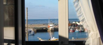 House with garden in the center of the D-Day landing beaches