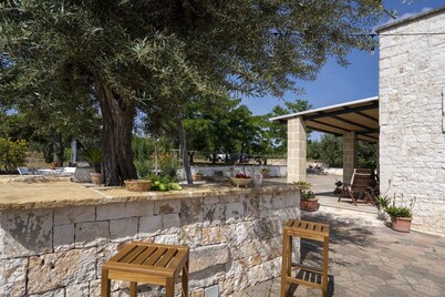 Villa in Monopoli for 12 guests in six bedroom