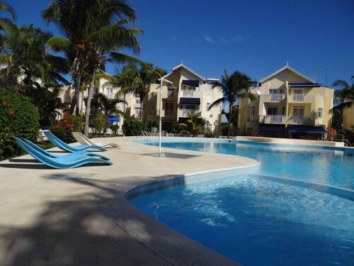Modern studio in a secure and quiet residence, 150 mts from the beach