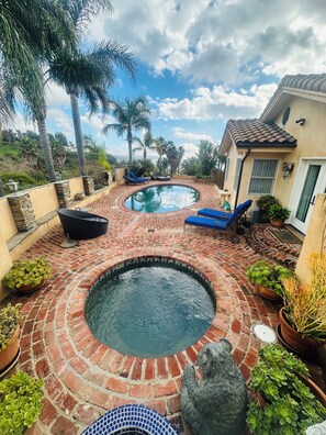 Pool and spa - Incredible white water ocean view (Malibu)