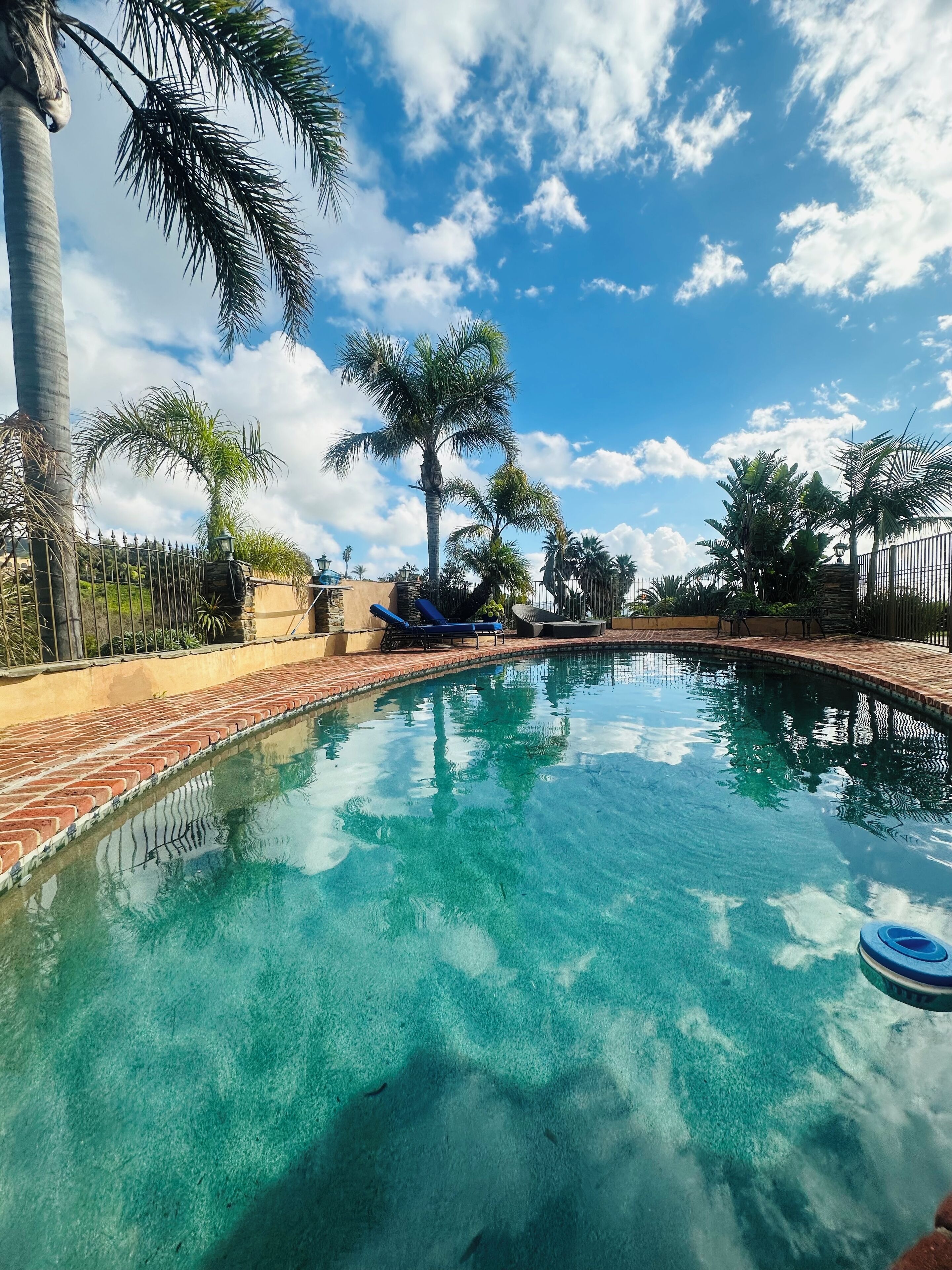 Alberca al aire libre 