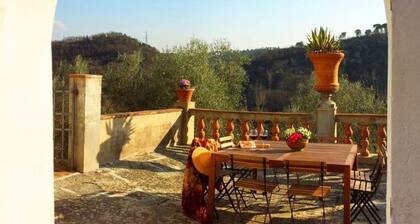 Villa Mary + allas + näkymä Chianti Hillsille 20 minuutin päässä Firenzestä