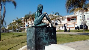 Property grounds - Families only. Penthouse duplex apartment in Playa de Gandía (Gandía)