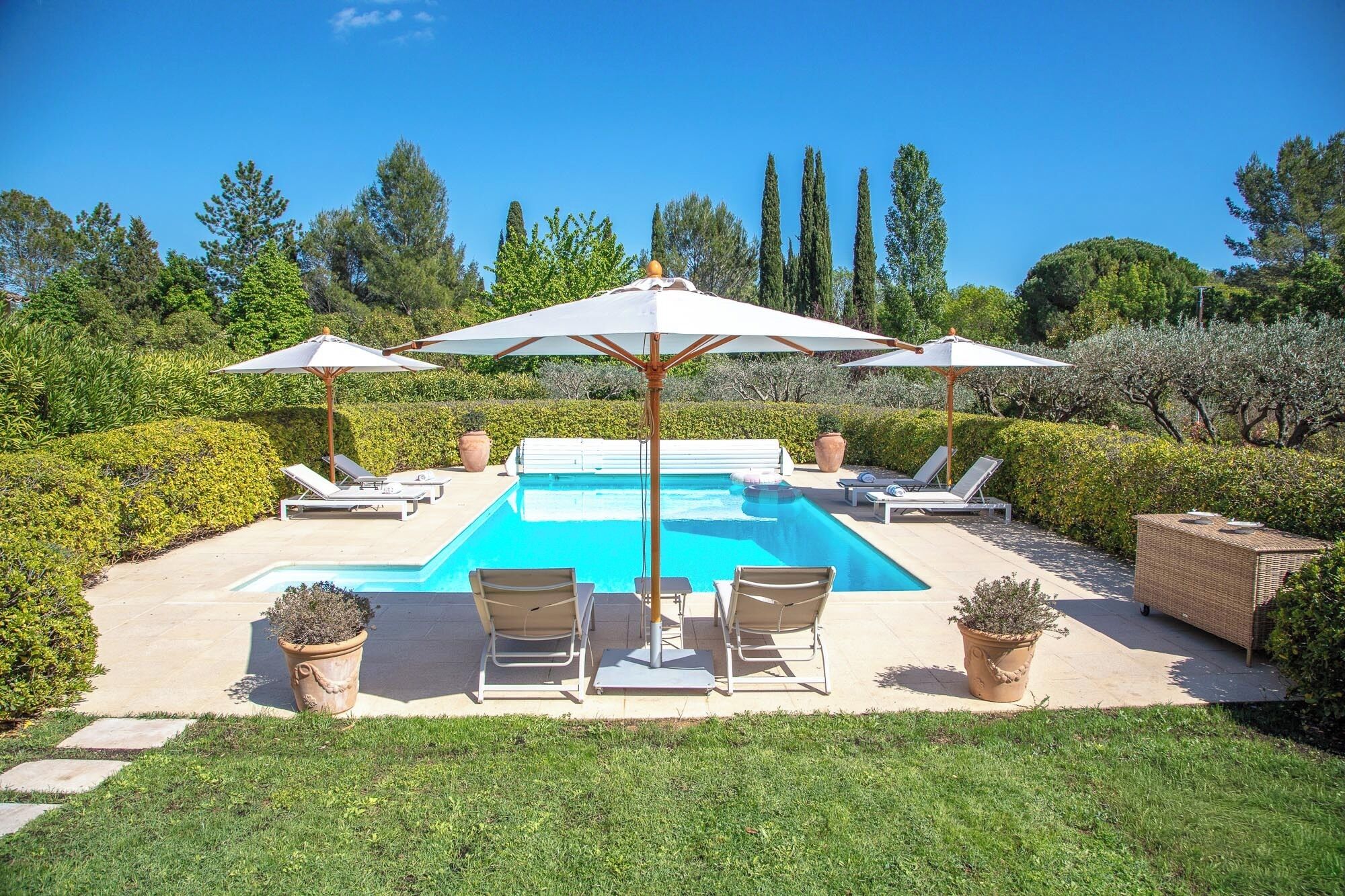 Piscine chauffée