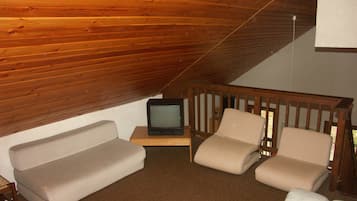 TV, books, stereo