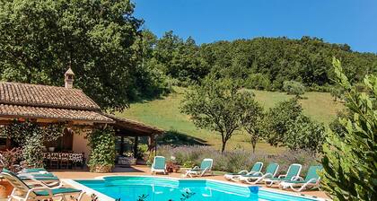 Detached house with private pool, ping pong/table football, soccer field