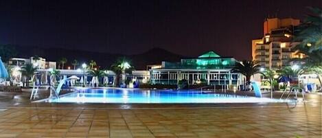 Una piscina climatizada