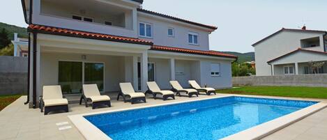 Außenpool, beheizter Pool