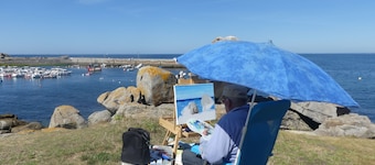 un bijou breton à 500 m de la mer pour 2 personnes sur la Pointe de Trévignon