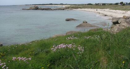 Breton Juwel 500 m vom Meer für 2 Personen an der Spitze von Trévignon