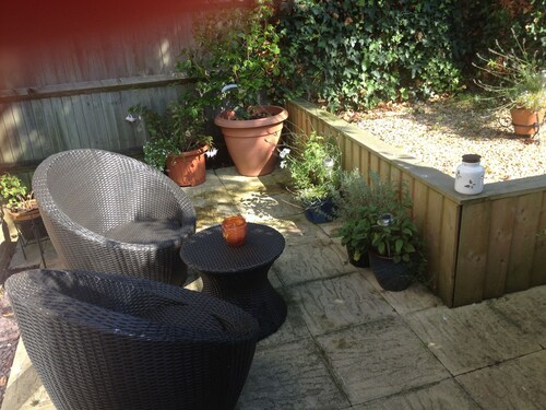 1 Bedroom Apartment with private courtyard.