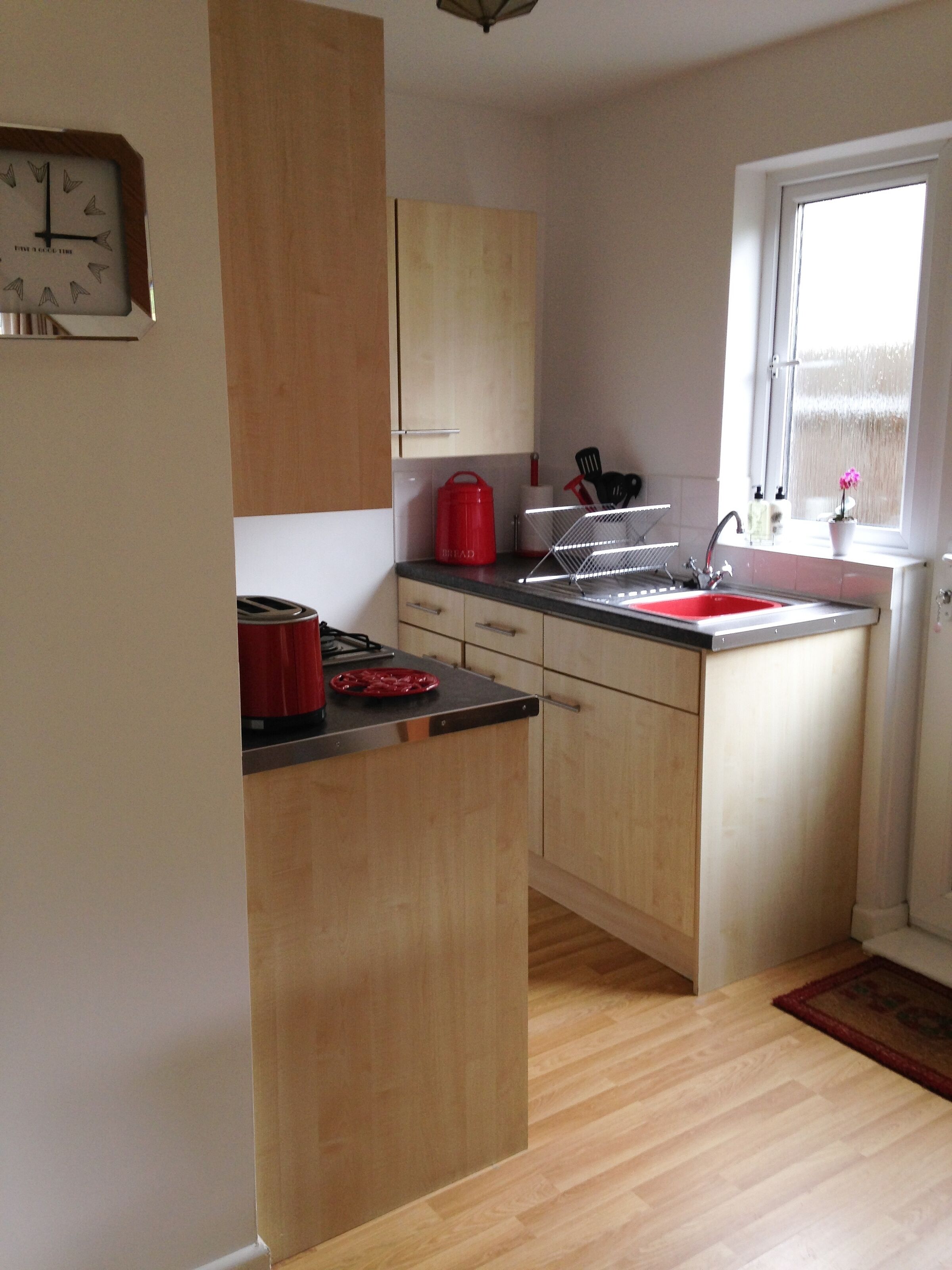 1 Bedroom Apartment with private courtyard.