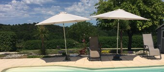 IDEAL FOR COUPLES - Gite with private pool and spectacular views