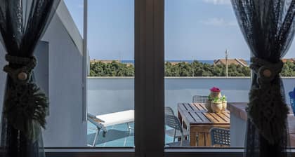 Lähellä merta Panoramic ja keskeinen sijainti talon.