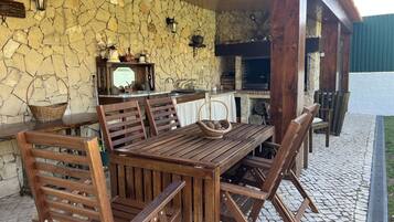 Opções para refeição ao ar livre