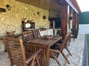 Opções para refeição ao ar livre