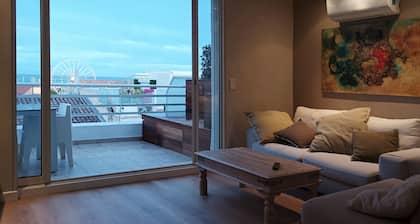 Penthouse mit außergewöhnlicher Aussicht: Meer und Berge Port Vauban Cap d'Antibes