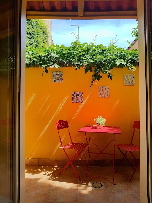 Restauration en plein air