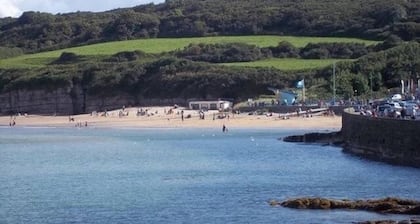 The Palms Holiday Home cerca de la hermosa playa de Benllech - niños y mascotas