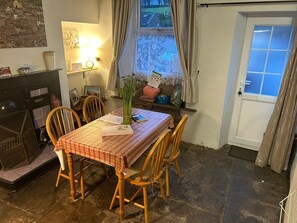 Dining room with character