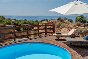 Pool - Suite Rosa 11 with private pool and sea view (Costa Paradiso)