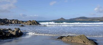 Beachside holiday home in stunning location overlooking the wild Atlantic way.
