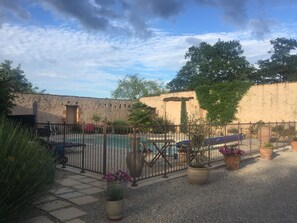 Una piscina climatizada