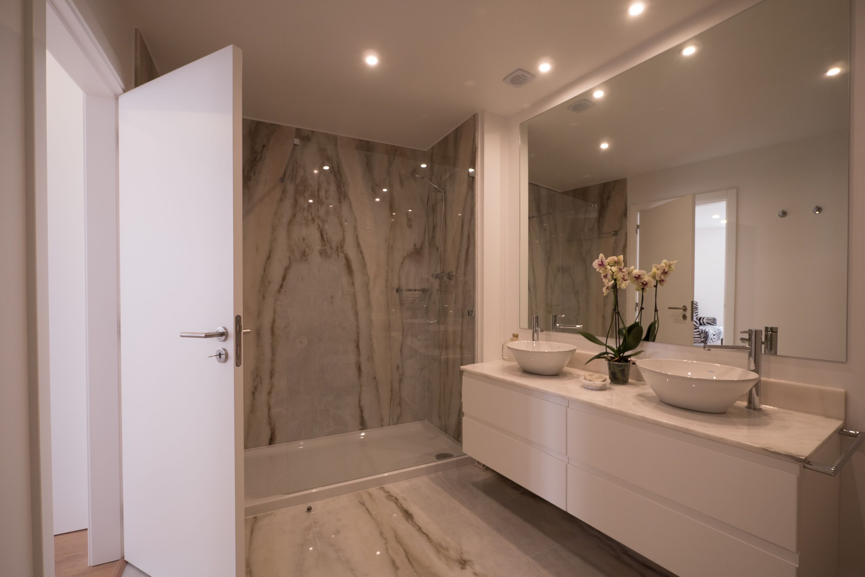 Towels, soap, toilet paper