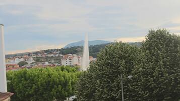 Blick von der Unterkunft