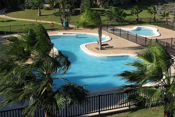 Pool view from the terrace