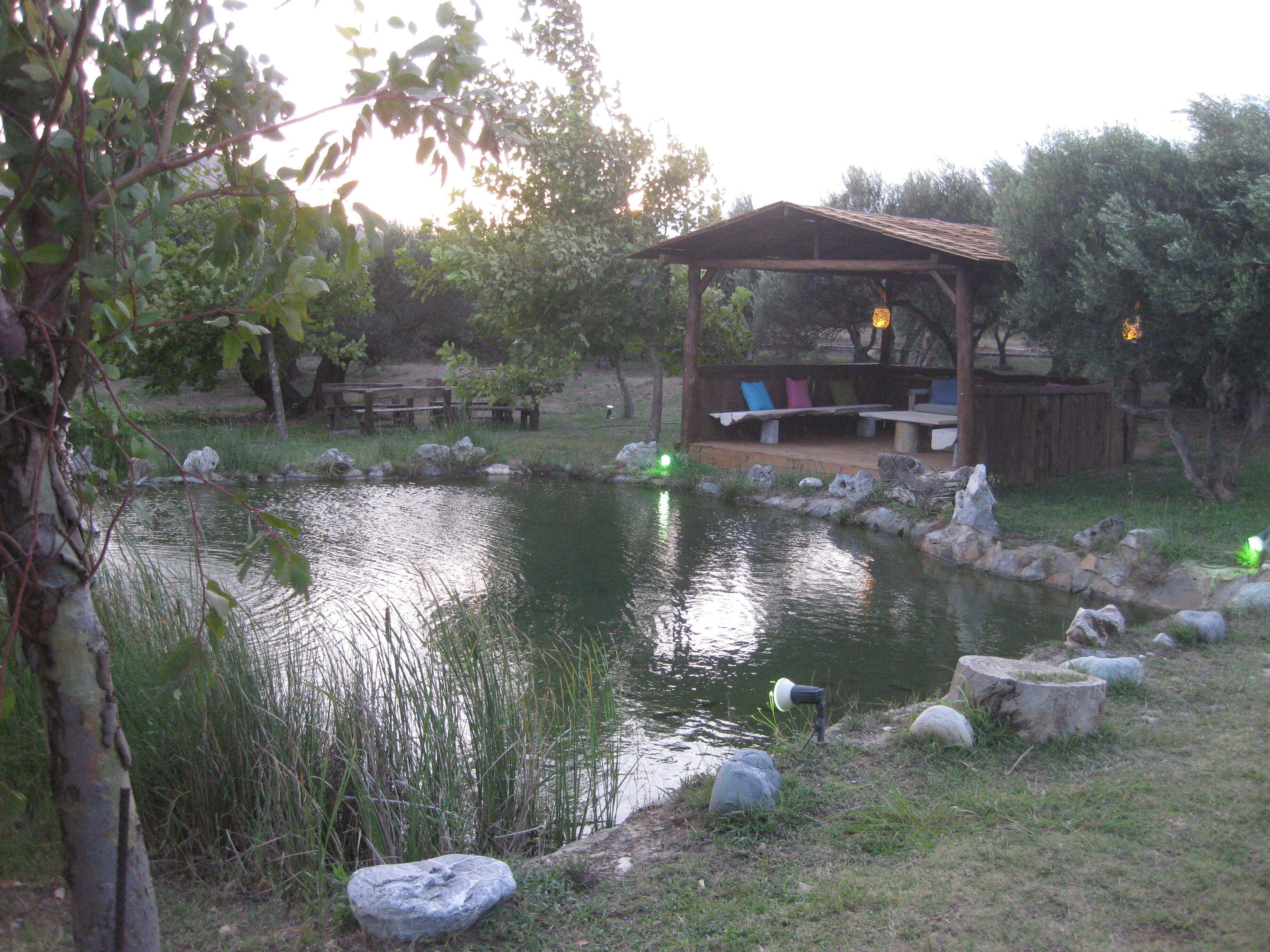 Overnatningsstedets område