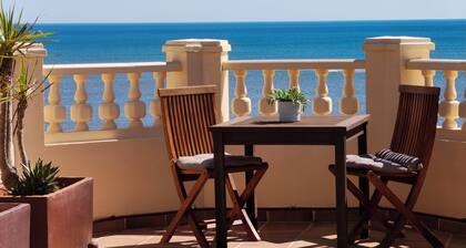 Luxury beach penthouse apartment in ISLA CANELA. The best views front line beach