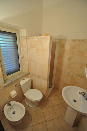 Shower, hair dryer, bidet