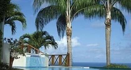 TrÚs spacieux, privé, retraite Plan ouvert. Piscine et une vue imprenable sur la cÎte ouest